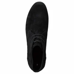 Un Damson Tie Black Suede
