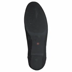 Un Damson Tie Black Suede