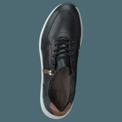 Un Rio Zip Black Leather