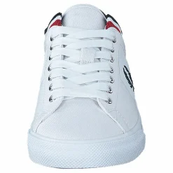 Underspin Tipped Cuff Twill White/navy