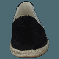 University Stripe Organic Cott Black