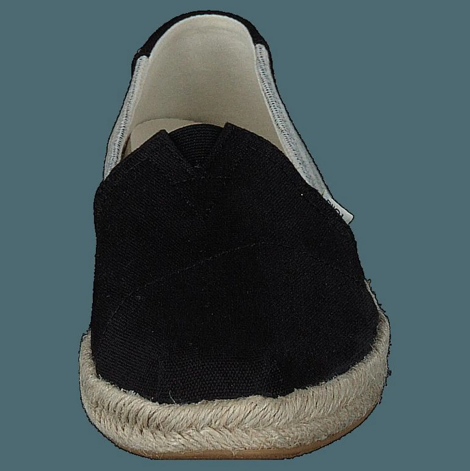 University Stripe Organic Cott Black