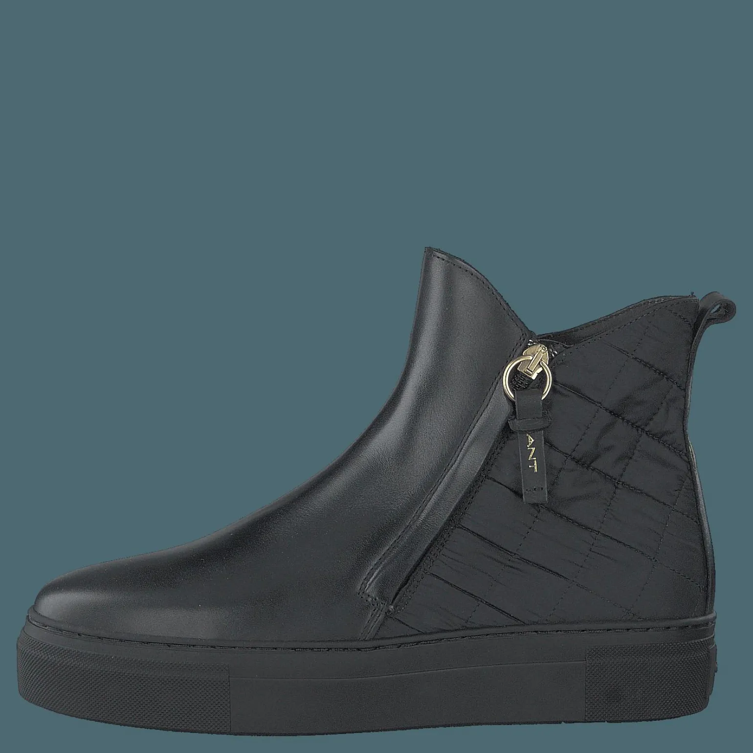 Vanna Mid Zip Boot Black