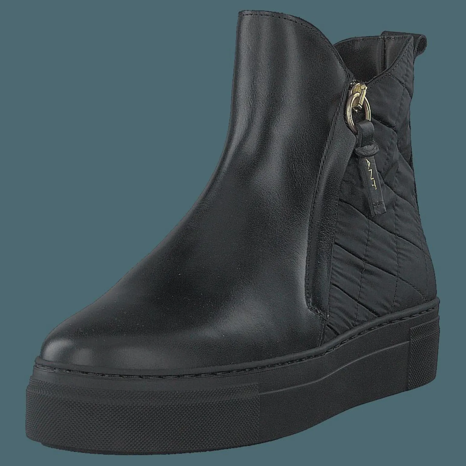 Vanna Mid Zip Boot Black