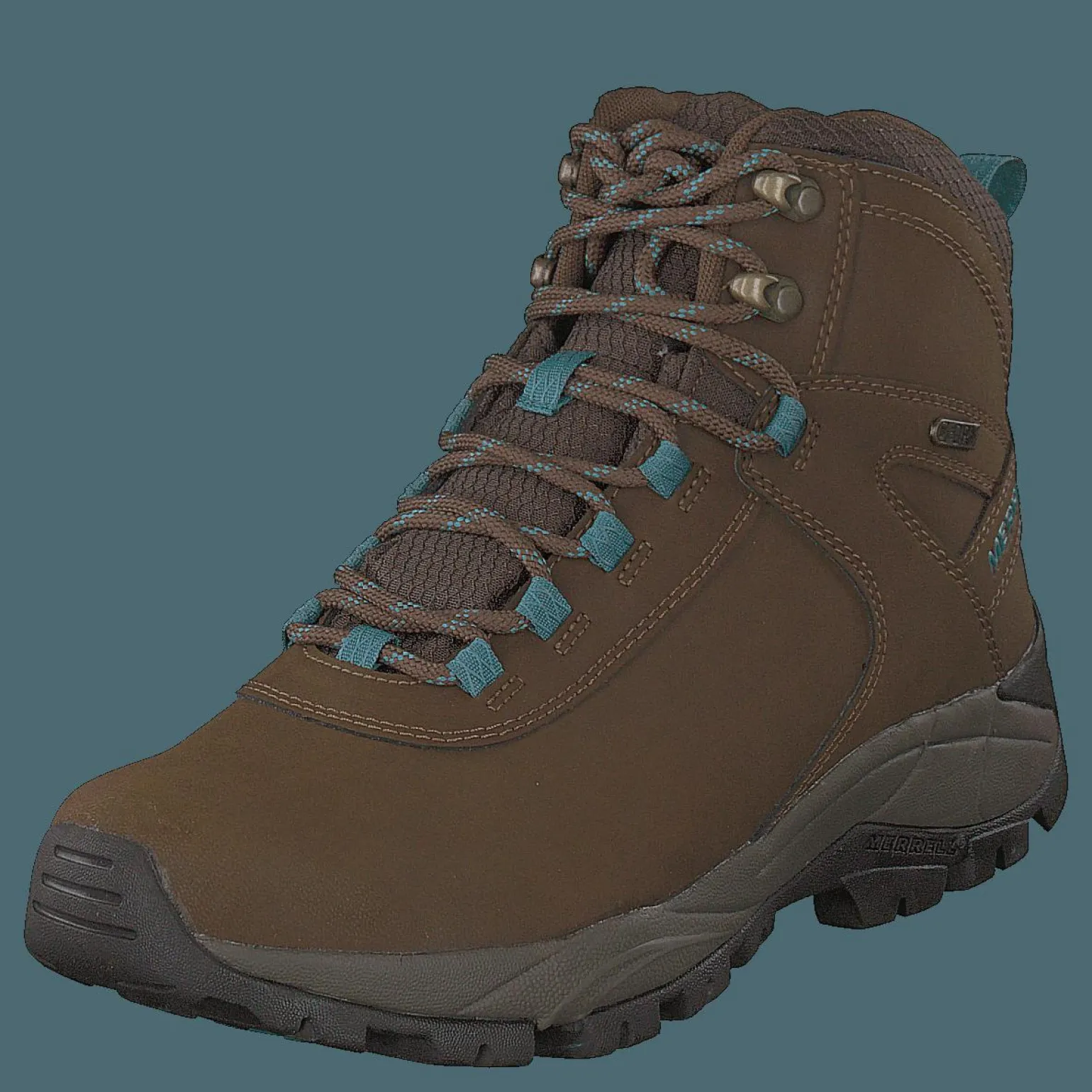 Vego Mid Leather Wtpf Dark Earth/britianny Blue