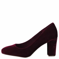 Velvet Pump OND17 40 Wine Red