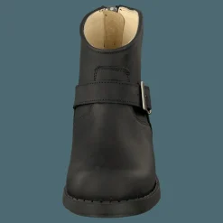 Very Low Boot Zip Back Black/Silver