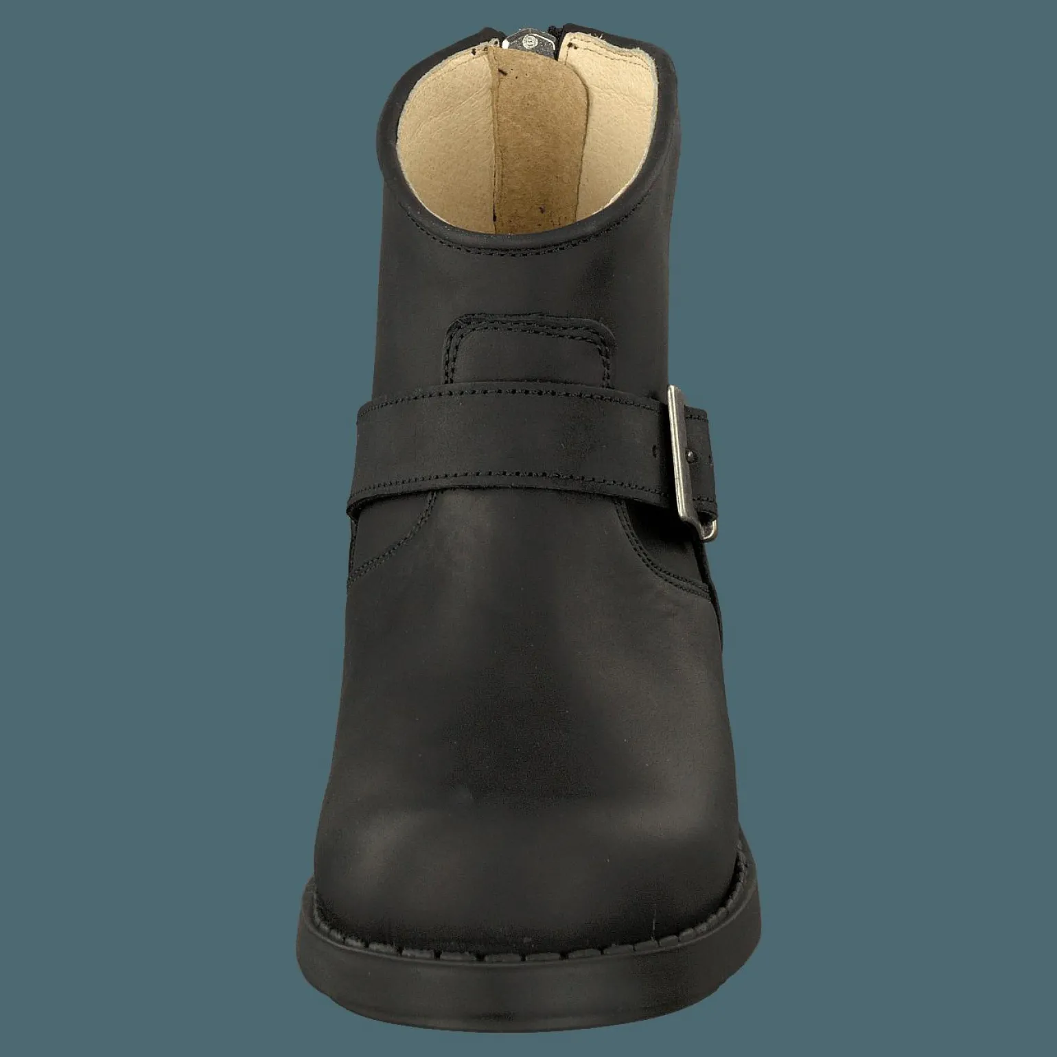 Very Low Boot Zip Back Black/Silver