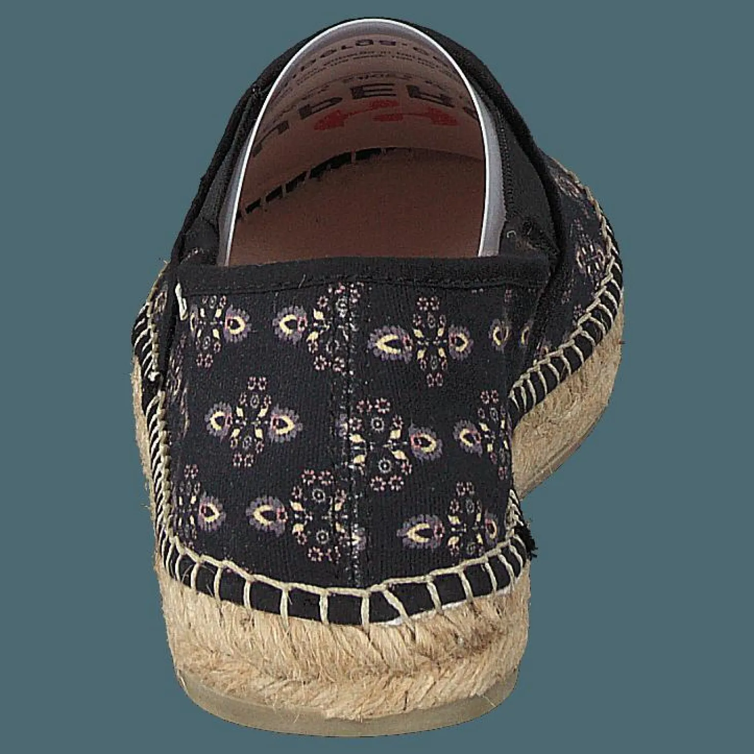 Vibrant Walker Espadrillo Almost Black