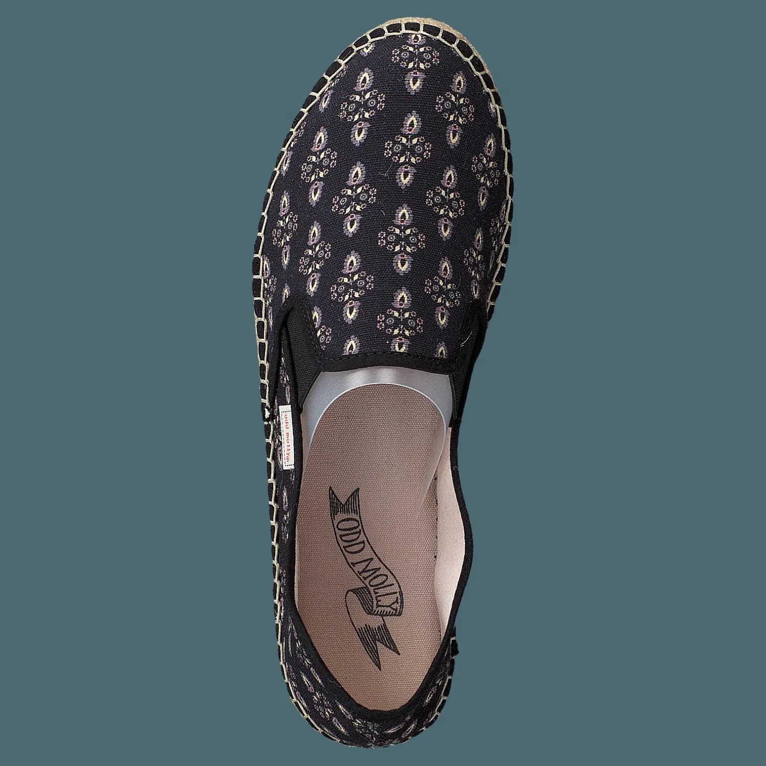 Vibrant Walker Espadrillo Almost Black