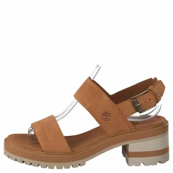 Violet Mars 2 Band Sandal Rust Nubuck