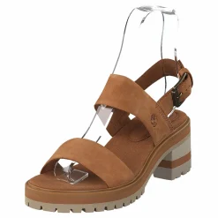 Violet Mars 2 Band Sandal Rust Nubuck