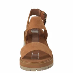 Violet Mars 2 Band Sandal Rust Nubuck