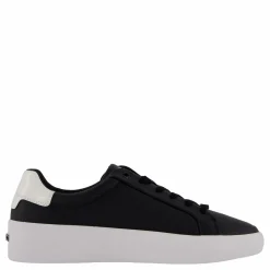 Vulc Lace Up Lth Black / White