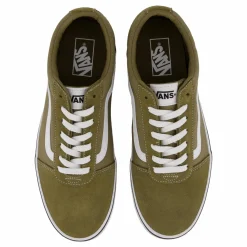 Ward Suede/canvas Olive/white