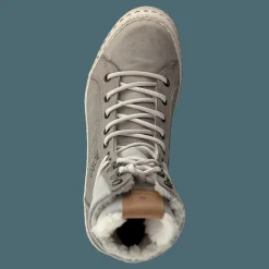 Wendy High Fur Light Grey