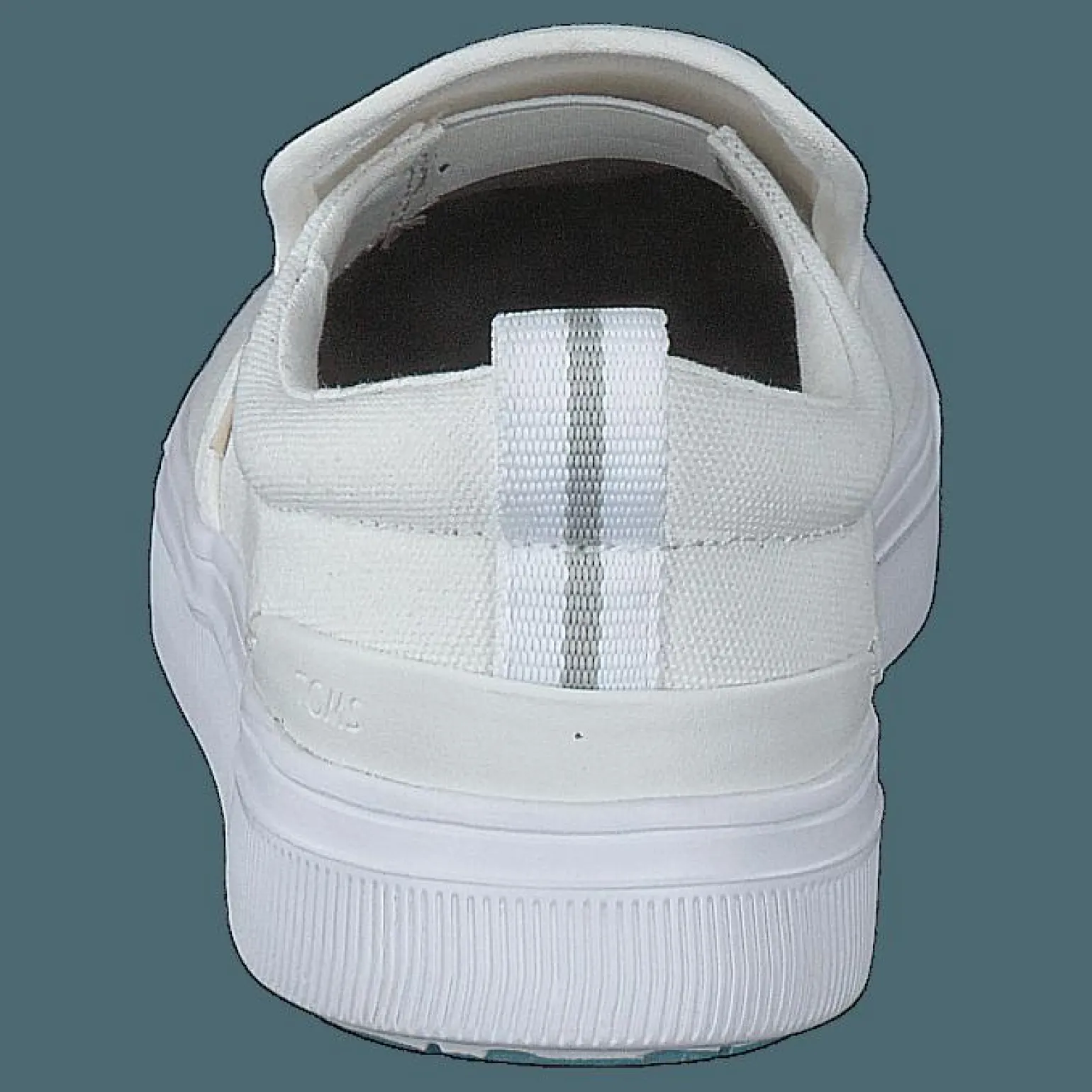 White Canvas Mn Trlt Slipon Ss White