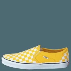 Wm Asher (checkerboard) Freesia/white