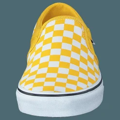 Wm Asher (checkerboard) Freesia/white