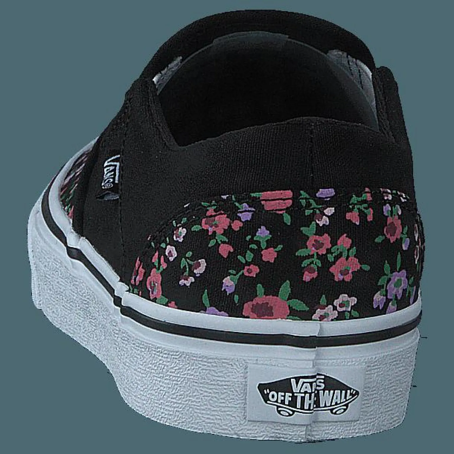 Wm Asher Ditsy Floral Black/white