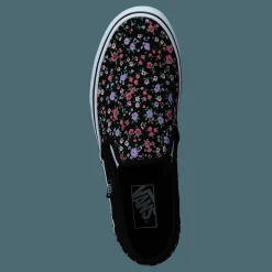 Wm Asher Ditsy Floral Black/white