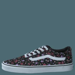 Wm Ward Ditsy Floral Black/white