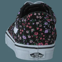 Wm Ward Ditsy Floral Black/white