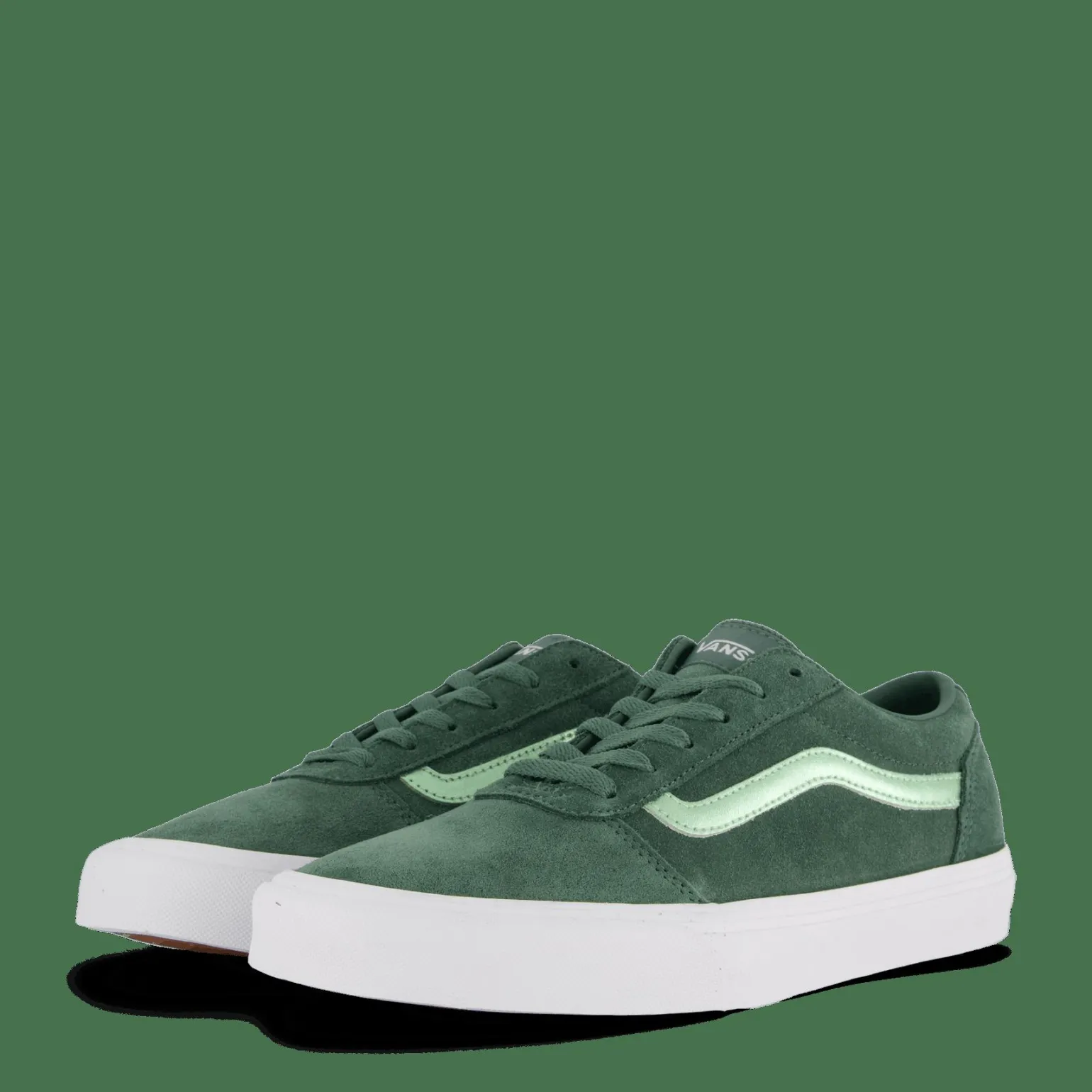 Wm Ward Metallic Suede Duck Green