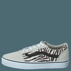 Wm Ward Satin Tiger Brown/white