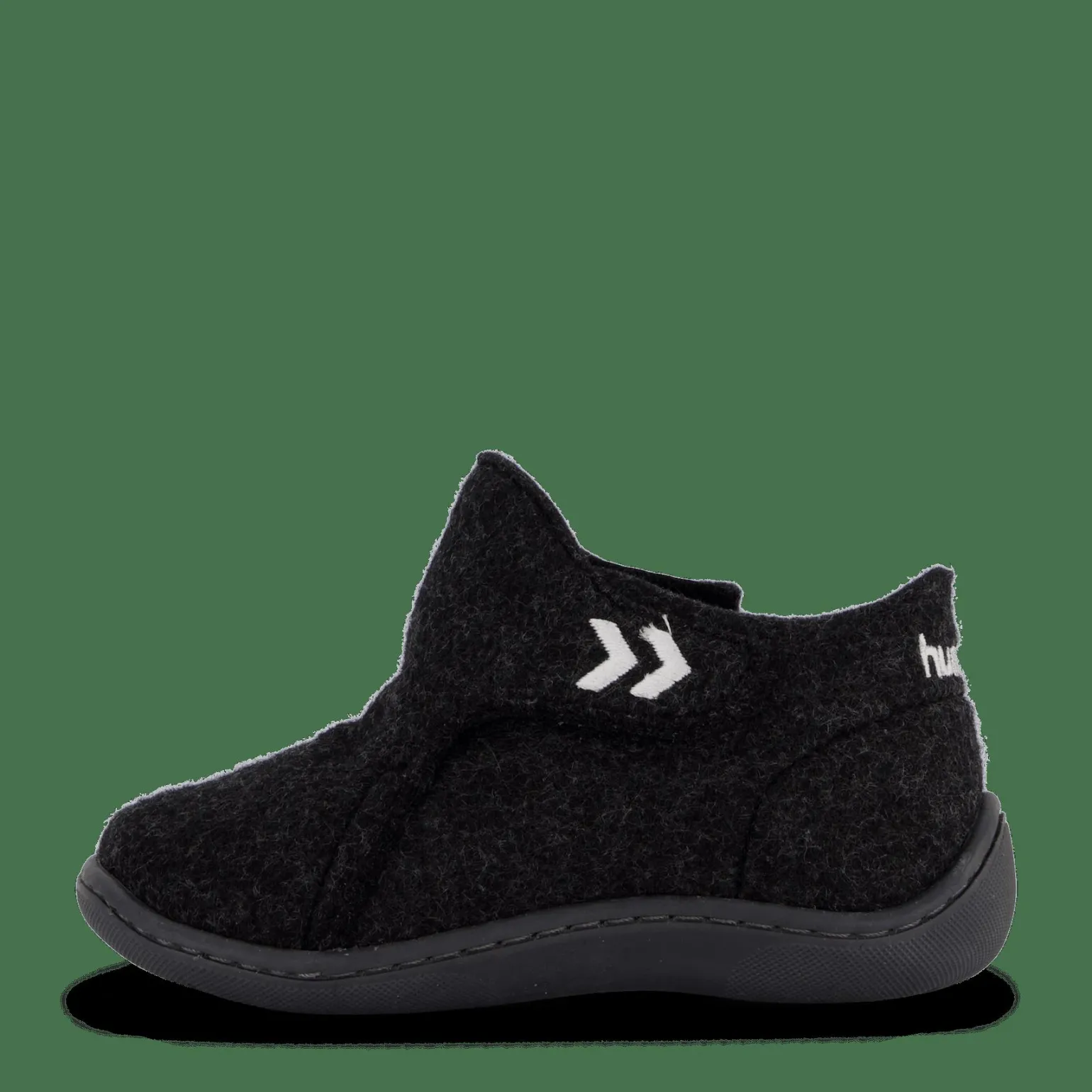 Wool Slipper Infant Black