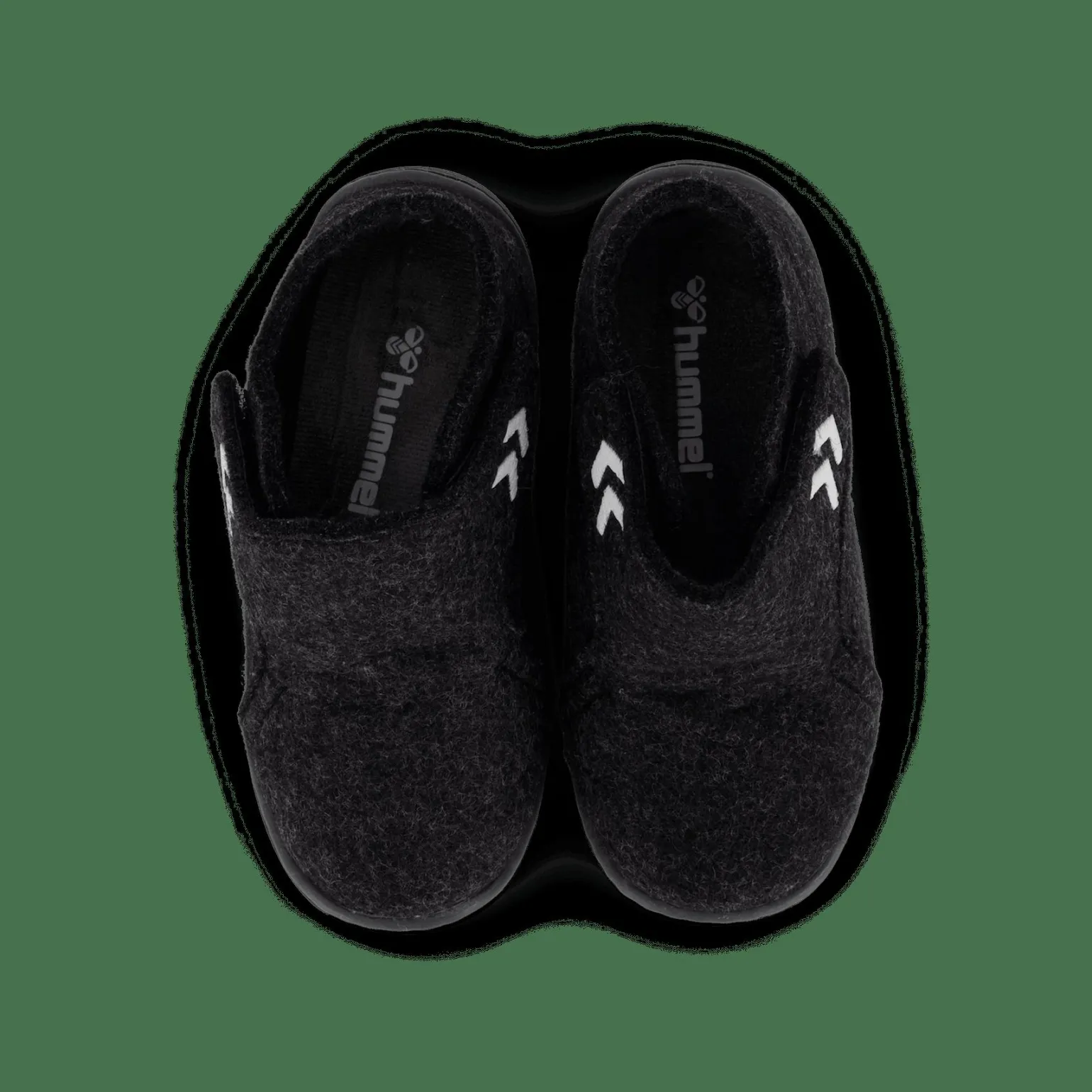 Wool Slipper Infant Black