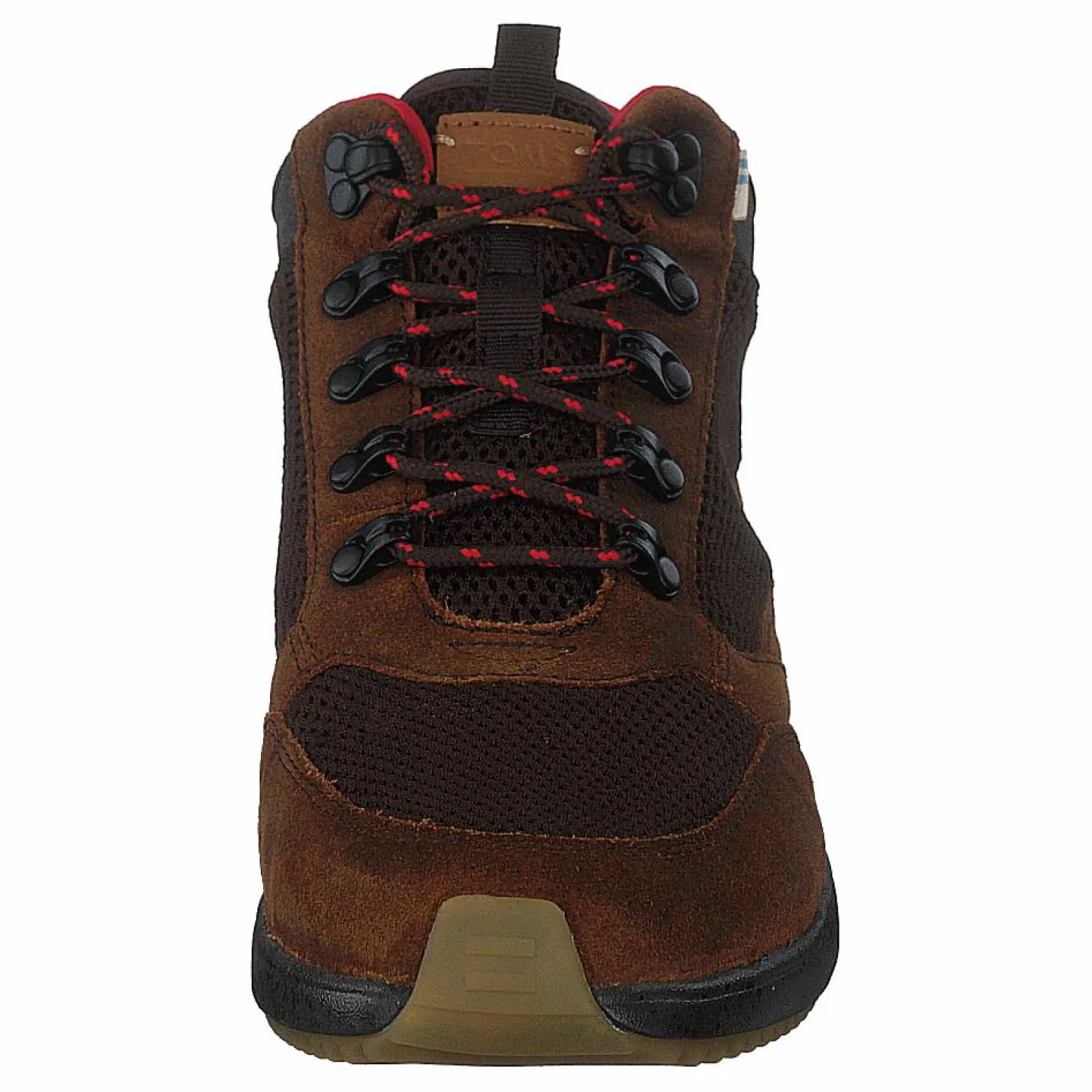 Wp Brn Distress Leat Mn Skully Brown