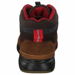 Wp Brn Distress Leat Mn Skully Brown