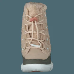 Youth Sorel Explorer Cozy Nova Sand, Stone Green