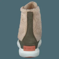 Youth Sorel Explorer Cozy Nova Sand, Stone Green