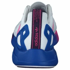 Zx 2k Flux W Crystal White/shock Pink/blue